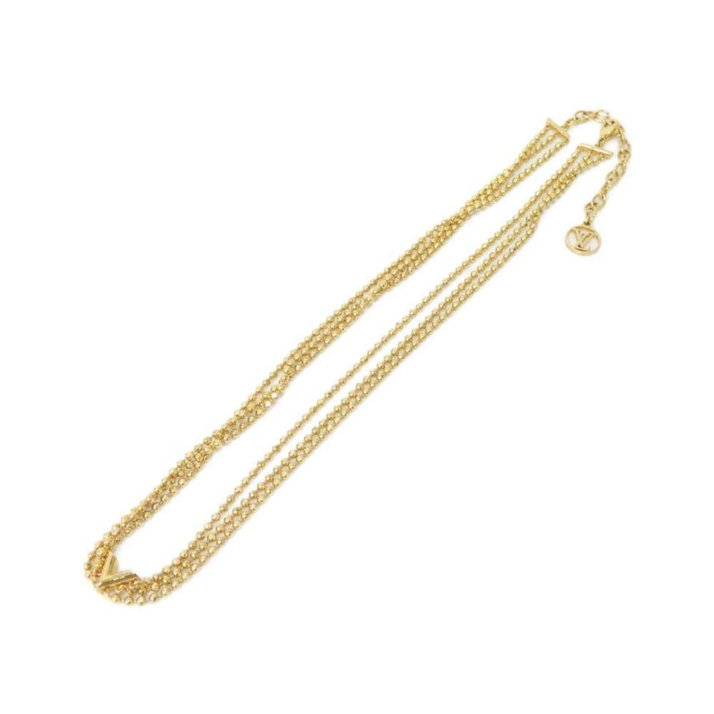 LOUIS VUITTON Gold Necklace - Picture 2 of 5